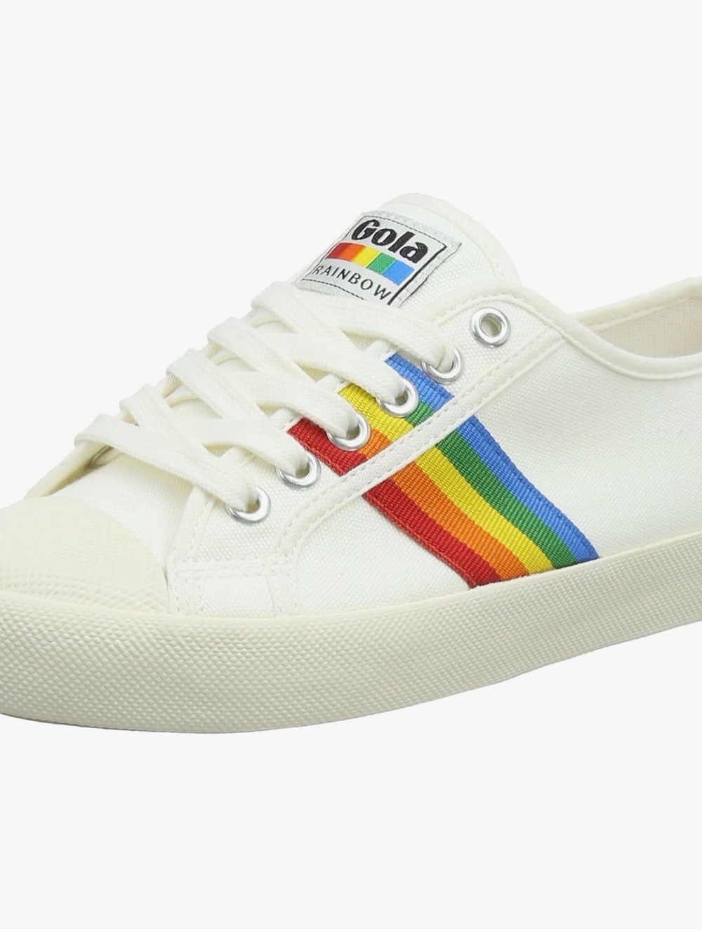 Gola Coaster Rainbow Canvas Sneakers